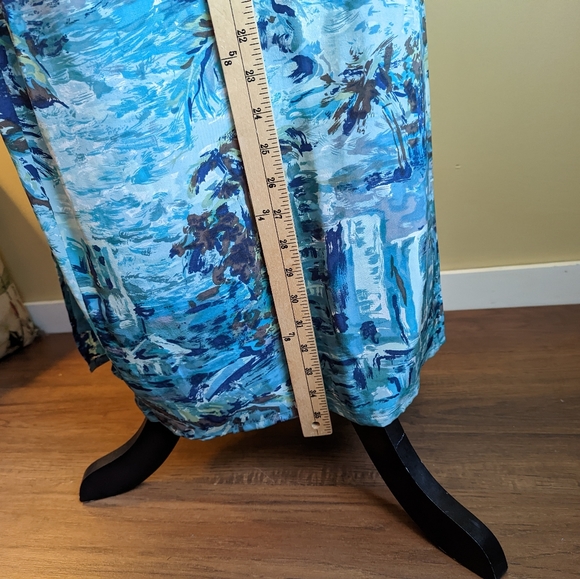 Vintage Natalie and me a div rousso apparel group silk wrap maxi skirt - Picture 9 of 11